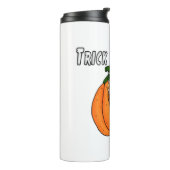 パンプキおもしろいンいけなギフトいたずらハロウィーン タンブラー (回転左)