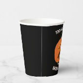 パンプキおもしろいンハロウィーンキャンディギフト 紙コップ (右)