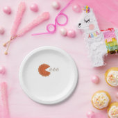 パンプキおもしろいンパイ食べパイ2020ホイップ感謝していクリーム ペーパープレート (パーティー)