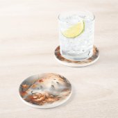 パンプキお洒落ンと幽霊のハロウィーンのシーン コースター (側面)