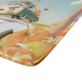 パンプキお洒落ンに乗る カッティングボード (角)