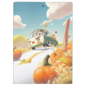 パンプキお洒落ンに乗る クリップボード (裏面)