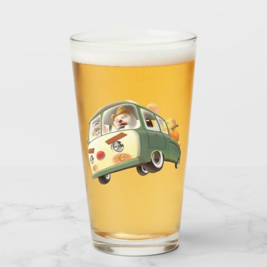 パンプキお洒落ンに乗る タンブラーグラス (ドリンク正面)