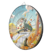 パンプキお洒落ンに乗る ダーツボード (正面右)