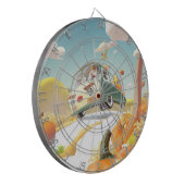 パンプキお洒落ンに乗る ダーツボード (正面左)