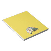 パンプキお洒落ンに乗る ノートパッド (アングル)