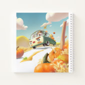 パンプキお洒落ンに乗る ノートブック (裏面)