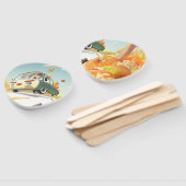 パンプキお洒落ンに乗る ハンドファン (組立なし)