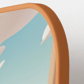 パンプキお洒落ンに乗る ピックルボールラケット (左詳細)