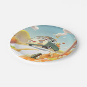 パンプキお洒落ンに乗る ペーパープレート (アングル)