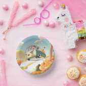 パンプキお洒落ンに乗る ペーパーボウル (パーティー)