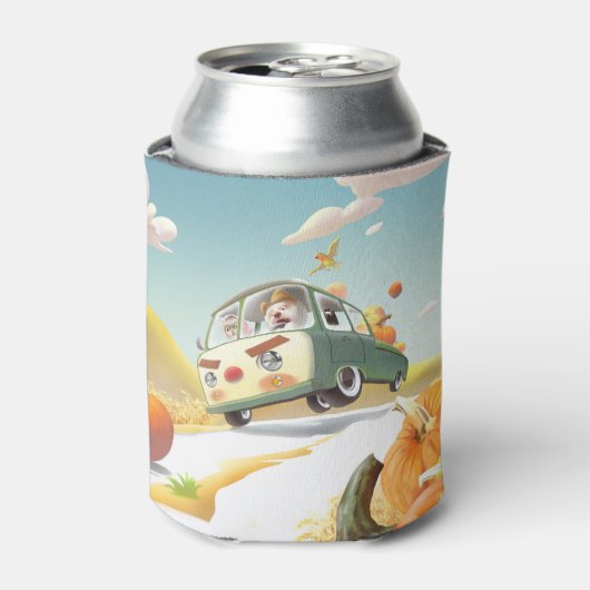 パンプキお洒落ンに乗る 缶クーラー (缶正面)