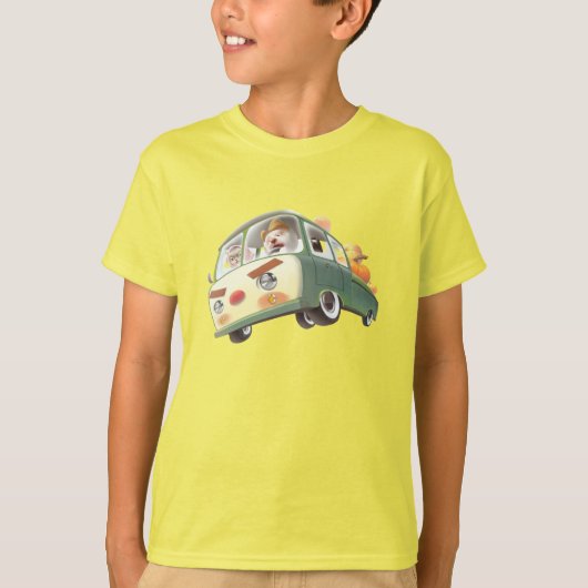 パンプキお洒落ンに乗る Tシャツ (正面)