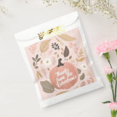 パンプキかわいらしン自然の葉の感謝祭パーティー フェイバーバッグ (封をした状態)