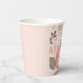 パンプキかわいらしン自然の葉の感謝祭パーティー 紙コップ (右)