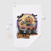 パンプキよくはしゃぐン ゴルフタオル (インサイチュ)