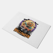 パンプキよくはしゃぐン ドアマット (アングル)