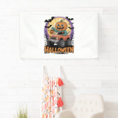 パンプキよくはしゃぐン 横断幕 (インサイチュ)