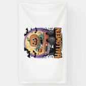 パンプキよくはしゃぐン 横断幕 (縦)