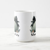 パンプキエレガントンハローウィンパーティデザイン コーヒーマグカップ (中央)