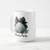 パンプキエレガントンハローウィンパーティデザイン コーヒーマグカップ (正面左)