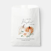 パンプキエレガントンフローラベビーシャワー フェイバーバッグ (正面)