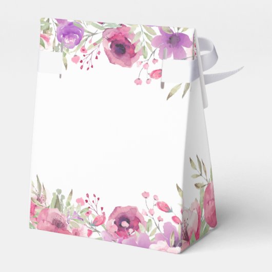 パンプキエレガントンフローラベビーシャワー フェイバーボックス (裏面サイド)