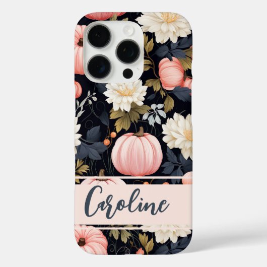 パンプキエレガントン秋模様 Case-Mate iPhoneケース (裏面)