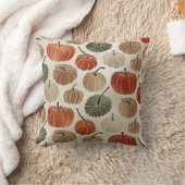 パンプキカラフルンス秋 クッション (ブランケット)