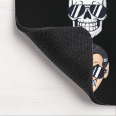 パンプキクールンハロウィーンスケルトンウィッチヴァンパイアB マウスパッド (コーナー)