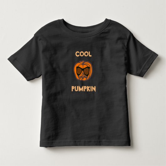 パンプキクールンハロウィーン専用Tシャツ トドラーTシャツ (正面)