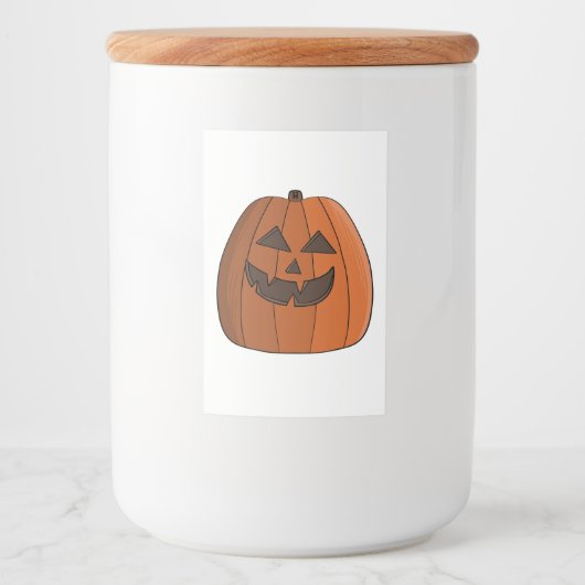 パンプキクールン フードラベル (正面)