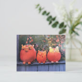 ****パンプキスタイリッシュンハロウィーン****はがき ポストカード (スタンド正面)