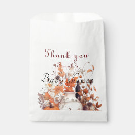 パンプキスタイリッシュン秋ベビーシャワー フェイバーバッグ