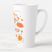 パンプキパーソナライズされたンスパイスコーヒー、紅葉 カフェラテマグ (右)