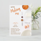 パンプキパーソナライズされたンパイホリデーディナーパーティー 招待状 (スタンド正面)