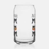 パンプキパーソナライズされたンボウハローウィンパーティ ガラス缶 (左)