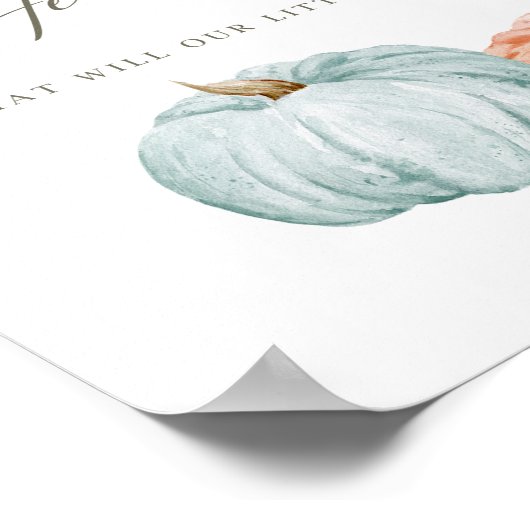 パンプキモダンンジェンダー歓迎ポスターデコール ポスター (角)