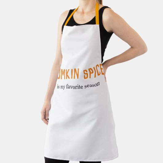 パンプキモダンンスパイスは私のシーズお気に入りのン引用文 エプロン (インサイチュ)