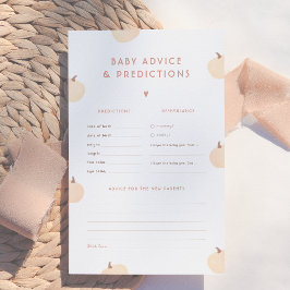 パンプキモダンンベビー予測とアドバイスゲーム