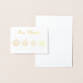 パンプキモダンン与えホイル感謝祭 箔カード (ディスプレー)