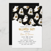 パンプキモダンン&幽霊ハロウィーン 招待状 (正面/裏面)