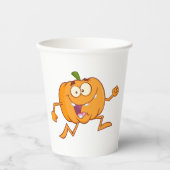 パンプキランニングンの 紙コップ (正面)