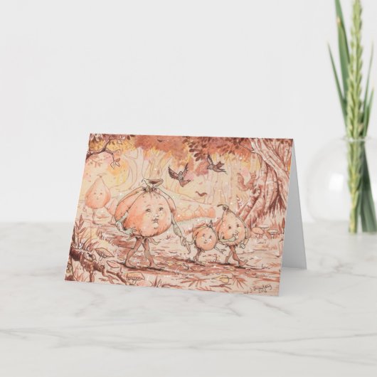 パンプキンさんぽ シーズンカード (正面)