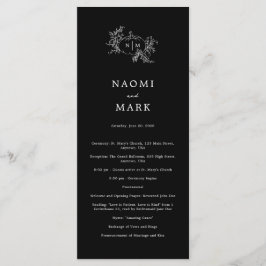 パンプキンつる植物結婚式 プログラム