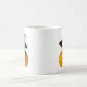 パンプキンでパグ コーヒーマグカップ (中央)