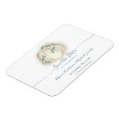 パンプキンとストリングライトのボタニカルな蔓 マグネット (左側)