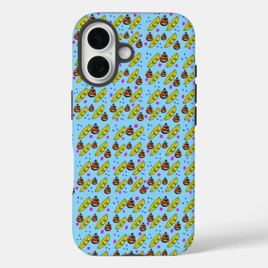 パンプキンとバナナ Case-Mate iPhoneケース (裏面)