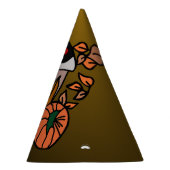 パンプキンと醸造されたアイビーブスが完璧に パーティーハット (右)