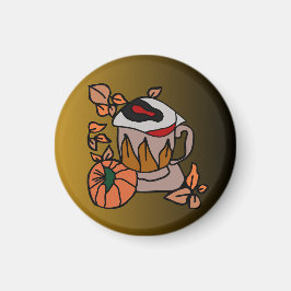 パンプキンと醸造されたアイビーブスが完璧に マグネット